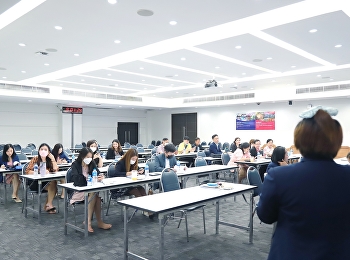 International Affairs Department
attended the training workshops to
enhance operational competency for
personnel under General Affairs
Division, Office of the President