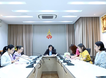 International Affairs Department
participated in the Monthly Staff
Meeting of General Affairs Division