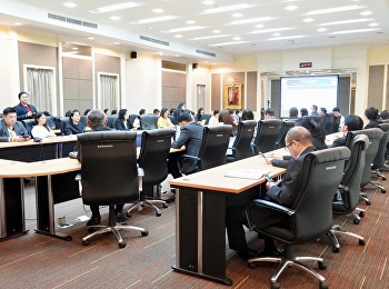 The International Affairs Department
participated in the 2nd meeting to
review the plan for driving the ranking
of Suan Sunandha Rajabhat University for
the fiscal year 2024