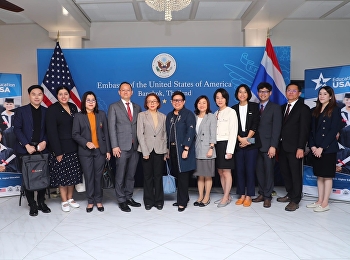 Assistant Professor Siri-orn Champatong,
Assistant to the President for
International Affairs, participated in
the “International Academic Partnership
Program (IAPP), Thailand” at the U.S.
Embassy Bangkok.
