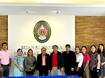 International Affairs Department visited
Suan Sunandha Rajabhat University,
Ranong Education Center. The objectives
were to advise and guidance on
strengthening relationships with
international networks, including
international affairs services