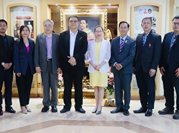 ฝ่ายวิเทศสัมพันธ์ให้การตอนรับและเข้าร่วการประชุมและหารือเกี่ยวกับความร่วมมือในอนาคตและโครงการหลักสูตรคู่ขนาน
(2+2) กับมหาวิทยาลัยราชภัฏสวนสุนันทา
ร่วมกับ Myanmar Creative University,
Myanmar