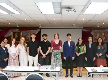 ฝ่ายวิเทศสัมพันธ์จัดกิจกรรมปฐมนิเทศนักศึกษาแลกเปลี่ยนจากมหาวิทยาลัย
De Montfort University (DMU)