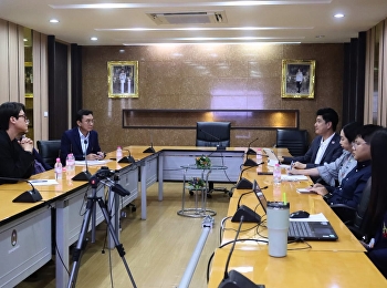 ฝ่ายวิเทศสัมพันธ์ประชุมร่วมกับวิทยาลัยสถาปัตยกรรมศาสตร์
เพื่อหาแนวทางความร่วมมือทางวิชาการและการจัดทำ
MOU กับมหาวิทยาลัยต่างประเทศ