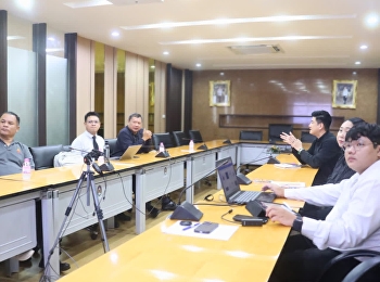 ฝ่ายวิเทศสัมพันธ์ประชุมร่วมกับวิทยาลัยการเมืองการปกครอง
เพื่อหาแนวทางความร่วมมือทางวิชาการและการจัดทำ
MOU กับมหาวิทยาลัยต่างประเทศ