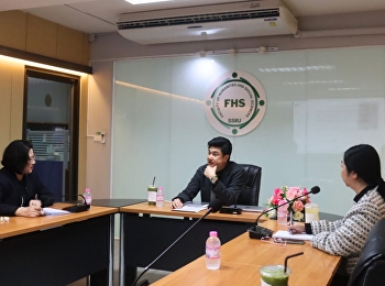 ฝ่ายวิเทศสัมพันธ์ประชุมร่วมกับคณะมนุษยศาสตร์และสังคมศาสตร์
เพื่อหาแนวทางความร่วมมือทางวิชาการและการจัดทำ
MOU กับมหาวิทยาลัยต่างประเทศ