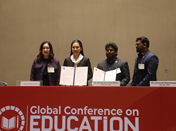 Suan Sunandha Rajabhat University Signs
Memorandum of Understanding with
Sustainable Development Council