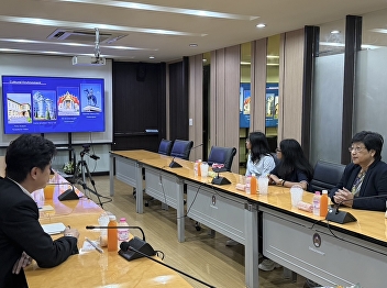 Meeting on Academic Collaboration
between Suan Sunandha Rajabhat
University (SSRU) and Dibrugarh
University, Republic of India