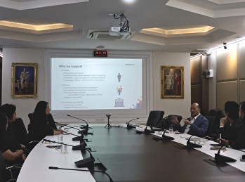 Welcome and Discussion Meeting with Mr.
Dan Sheratte, International Partnerships
Manager at Advance HE.