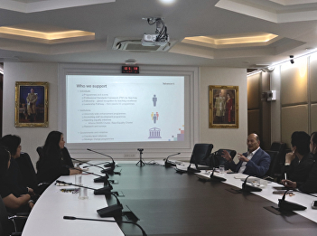 Welcome and Discussion Meeting with Mr.
Dan Sheratte, International Partnerships
Manager at Advance HE.