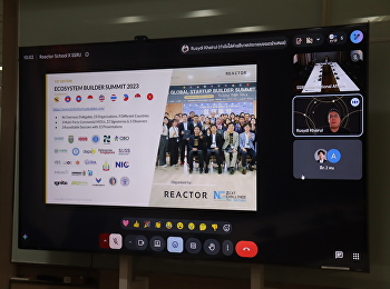 SSRU International Affairs Discusses
Potential Academic Collaboration with
Reactor School, Singapore
