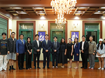 ต้อนรับคณะผู้บริหารระดับสูงจาก Silla
University สาธารณรัฐเกาหลี