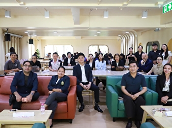 ฝ่ายวิเทศสัมพันธ์
มหาวิทยาลัยสวนสุนันทาจัดกิจกรรม “Sip &
Share”
จัดกิจกรรมสำหรับอาจารย์ชาวต่างชาติ