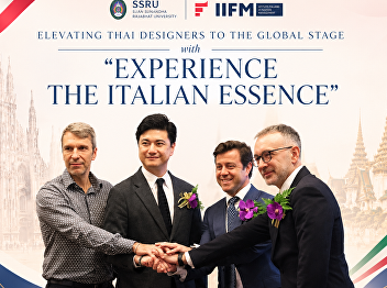 Elevating Thai Designers to the Global
Stage with “EXPERIENCE THE ITALIAN
ESSENCE”